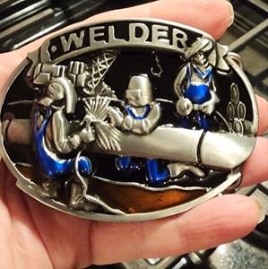 New Welder belt buckle.